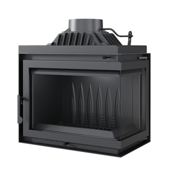 KOMINEK WKŁAD KOMINKOWY NAROŻN SIMPLE PRAWY ZESTAW