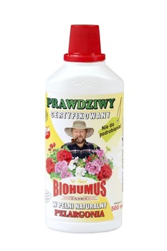 BIOHUMUS EXTRA PELARGONIA 0,5 L