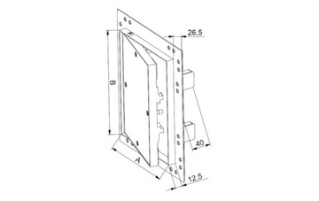 AWENTA ОБЗОР ДВЕРНАЯ МАСКА KRAL 22,5x30