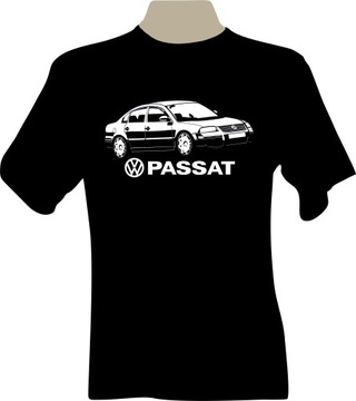 KOSZULKA T-shirt z nadrukiem dla fana VW PASSAT B5