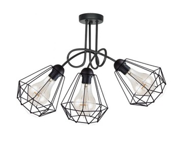 SUFITOWA STYLOWA LAMPA WISZĄCA DIAMENT 15-33