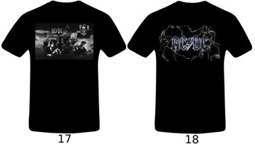 Футболка AC/DC Футболка 32 ДИЗАЙНА!! М