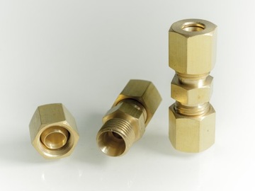 LACZNIK DO RURY CU 8,00 MM L-155 WP PRZEWODY HAMULCOW 5-600-155