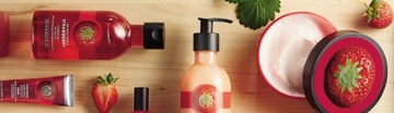 THE BODY SHOP Клубничный йогурт для тела STRAWBERRY BODY YOGURT 200 мл