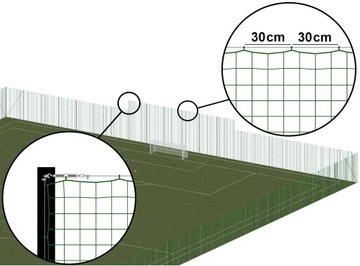 PIŁKOCHWYT PIŁKOŁAPY POLIETYLEN 120x120mm fi 3mm.