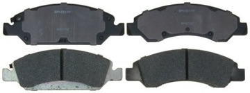 Klocki przód CHEVROLET AVALANCHE 2008-2013 ceramic