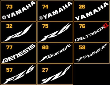 НАКЛЕЙКИ ВНУТРИ ДИСКИ КОЛЕСА HONDA DUCATI YAMAHA TRIUMPH