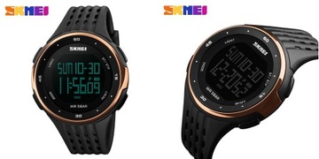 SKMEI ЖЕНСКИЕ СПОРТИВНЫЕ ЧАСЫ НОВЫЕ СВЕТОДИОДНЫЕ ВОДОНЕПРОНИЦАЕМЫЕ