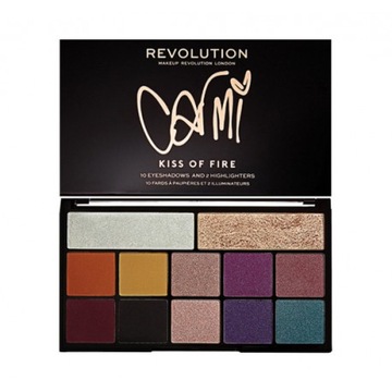 Makeup Revolution Cień Paleta X Carmi Kiss Fire