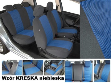 Велюровые автомобильные чехлы Citroen Berlingo II XTR