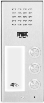 URMET ELITE 6025/PR3-RF НАВЕРХНОСТНАЯ ИНТЕРКОМ-ПАНЕЛЬ