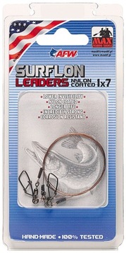 Przypon Surflon 1x7, 6 kg–35 cm, MAX Fishing Team