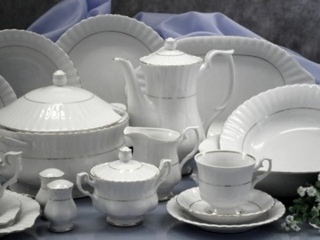 074 КОФЕЙНЫЙ СЕРВИС IWONA 12/39E CHODZIEŻ PORCELANA