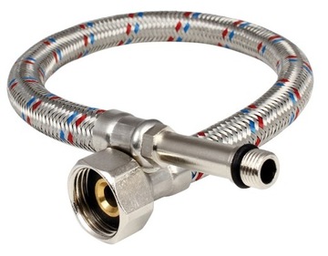 WĄŻ PRZYŁĄCZENIOWY 1/2'' DŁ.KONIEC M10x1 110cm HF