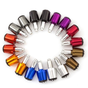 Универсальные золотые наконечники руля BULLET.