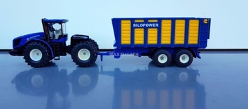 SIKU 1947 NEW HOLLAND ТРАКТОР + ПРИЦЕП 1:50