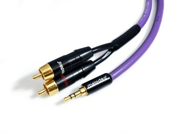 MELODIKA MDMJ2R60 – 6m jack stereo 3.5mm - 2xRCA