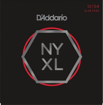 D'addario NYXL struny do gitary elektrycznej 12-54