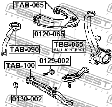 LEXUS IS200 IS300 99-05 САЙЛЕНТБЛОК ПЕРЕДНЕГО РЫЧАГА