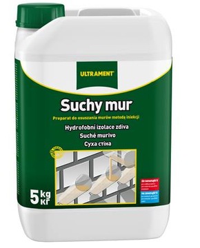 ULTRAMENT SUCHY MUR Środek INIEKCJI OSUSZANIA 5KG