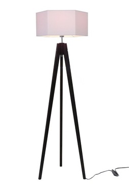 LAMPA STOJĄCA/PODŁOGOWA TRÓJNÓG TRIPOD DREWNO SCXL