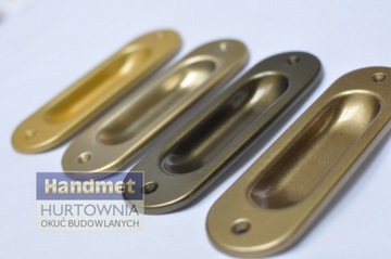 РУЧКА ДЛЯ РАЗДВИЖНОЙ ДВЕРИ ВСТРАИВАЕМАЯ 39x125мм