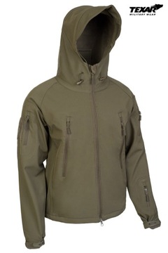 Texar SOFTSHELL JACKET FALCON Капюшон OLIV - XXL