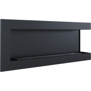 фото ориг. №3, Biofireplace suspended grilles 120 x 48 x 28 centimeters black