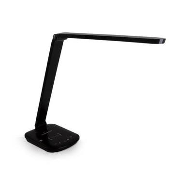 Lampka biurowa LED 8W + ładowarka USB nowoczesna