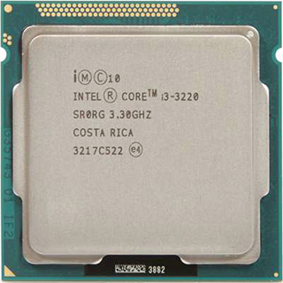 INTEL I3-3220 3,3 ГГц LGA 1155 + КУЛЕР + ПАСТА