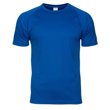 Koszulka T-shirt męski SPRINTEX roz. XL niebieska