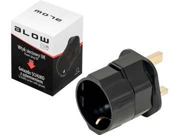 ADAPTER PRZEJŚCIÓWKA ANGLIA POLSKA UK WTYK 13A