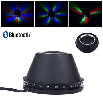 PROJEKTOR LASER DYSKOTEKOWY GŁOŚNIK BLUETOOTH LED