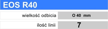 Штамп с логотипом COLOP EOS R40 КРУГЛЫЕ ШТАМПЫ