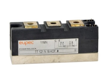 Powerblock TT 121 N 18 KOF tyrystor EUPEC Nowy