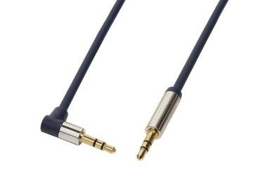 kabel mini jack 3,0m kątowe LogiLink CA11300