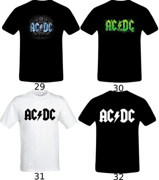 Футболка AC/DC Футболка 32 ДИЗАЙНА!! л