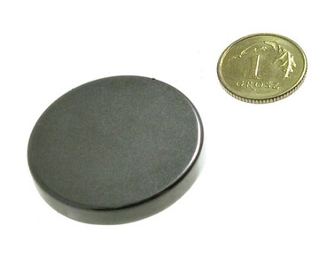 Magnes Neodymowy 30x5 mm KRĄŻEK MAGNETYCZNY N42 MOCNY