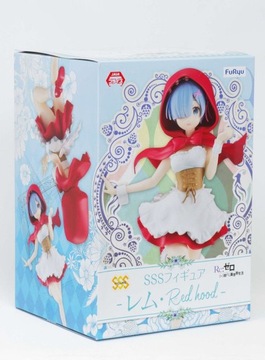 Аниме РИСУНОК RE ZERO REM RED HOOD JAPAN FURYU