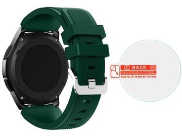 ZIELONY Silikonowy pasek Samsung Gear S3