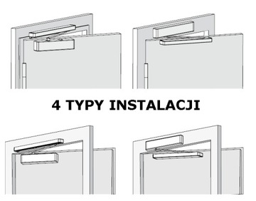 Дверной доводчик ASSA ABLOY DC700 с направляющей