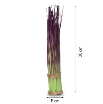 SZTUCZNA ROSLINA TRAWA KWIAT WIĄZKA BUN2-30 CM I