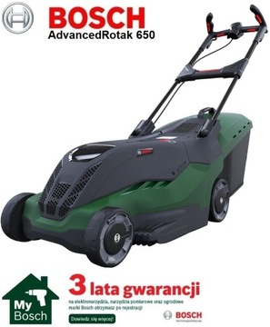 Электрическая газонокосилка BOSCH ADVANCEDROTAK 650