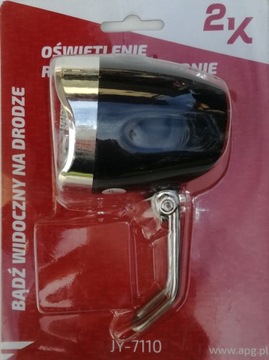 LAMPA PRZEDNIA trekking MOCNA led JY-7110 + UCHWYT