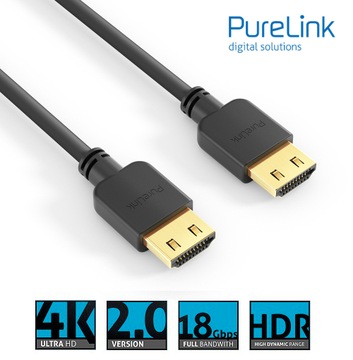 Purelink PI0500-005 markowy kabel HDMI 4K 2,0b 18Gbps 0,5m elastyczny