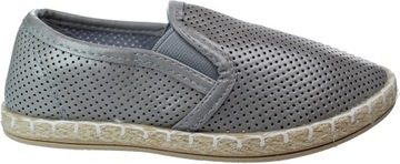 AŻUROWE ESPADRYLE tenisówki 2242 r 35