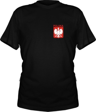 Koszulki POLSKA koszulka KIBICA POLSKI na EURO L