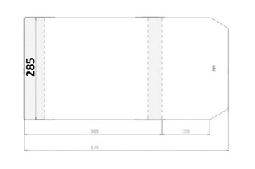 ВЫСОТА КРЫШКИ РЕГУЛИРУЕМАЯ КРЫШКА 285 ММ, ТОЛЩИНА 28,5 СМ