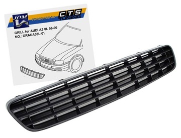 Audi A3 8L 96-00 grill atrapa BEZ ZNACZKA logo