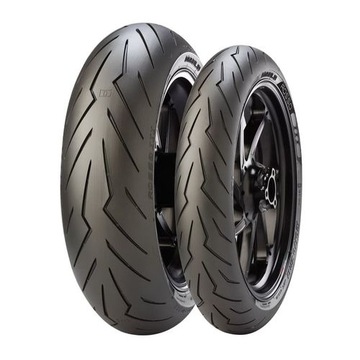 PIRELLI DIABLO ROSSO III 3 120/70ZR17 + 190/50ZR17 , 2024r.